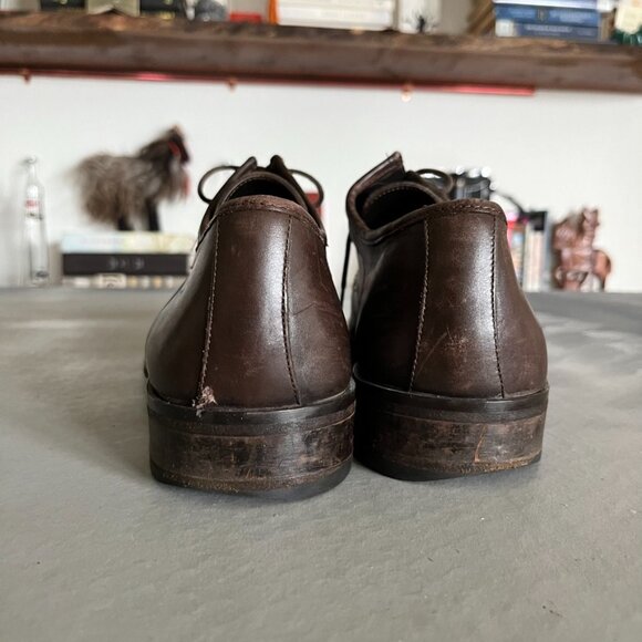 Coach Leather Derby Men's Leather Dress Show Lace Up - Picture 4 of 9